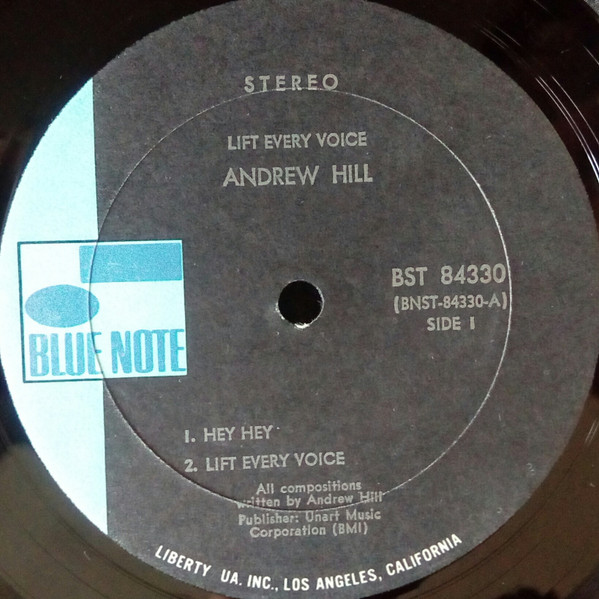 Andrew Hill - Lift Every Voice | Blue Note (BST-84330) - 3 Andrew Hill - Lift Every Voice | Blue Note (BST-84330) - 3