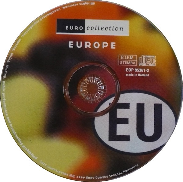 Various - Euro Collection - Europe | Eddy Ouwens Special Products (EOP 95361-2) - 4 Various - Euro Collection - Europe | Eddy Ouwens Special Products (EOP 95361-2) - 4