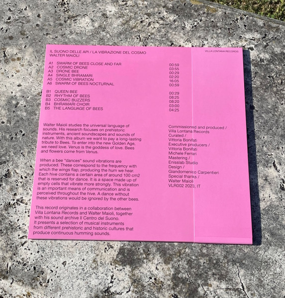 Walter Maioli - Il Suono Delle Api / La Vibrazione Del Cosmo | Villa Lontana Records (VLR002) - 3 Walter Maioli - Il Suono Delle Api / La Vibrazione Del Cosmo | Villa Lontana Records (VLR002) - 3
