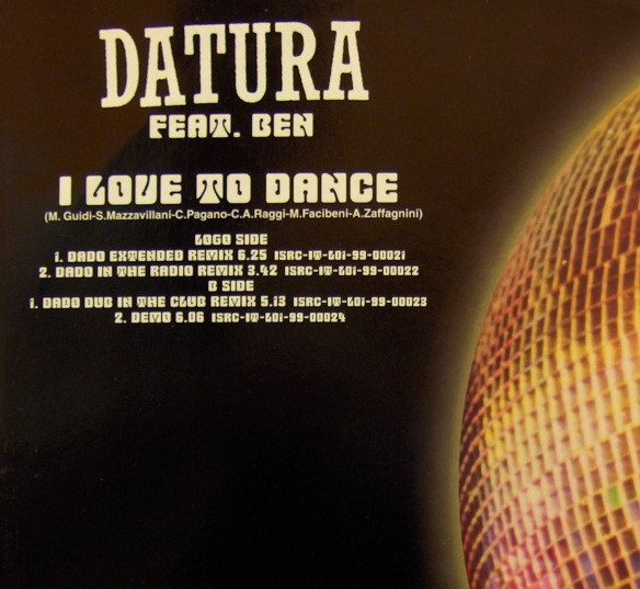 Datura Feat. Ben Volpeliere-Pierrot - I Love To Dance | TIME (TIME 142) - 2