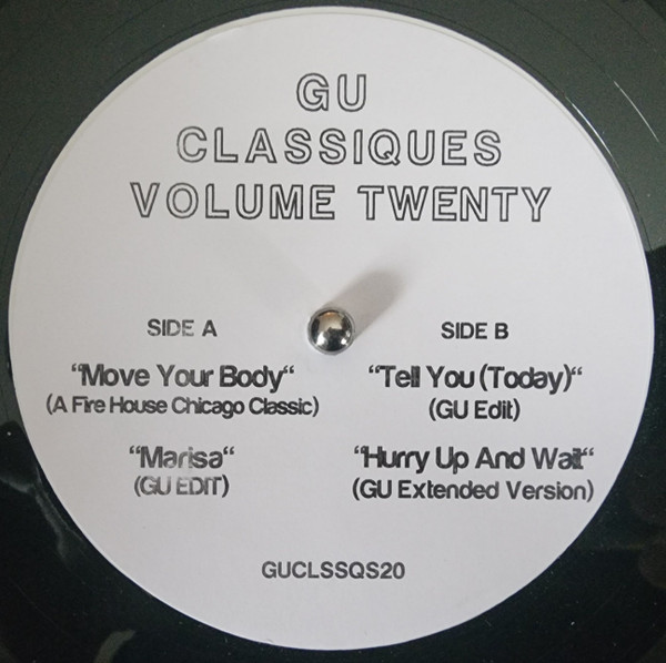 Glenn Underground - Classiques Volume Twenty | Not On Label (Glenn Underground) (GUCLSSQS20)