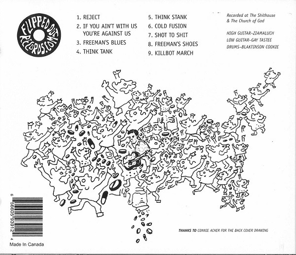 Paraquat Earth Band - If You Ain't With Us You're Against Us | Flipped Out Records (FOR12) - 2