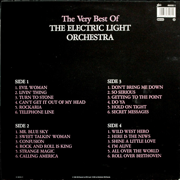 Electric Light Orchestra - The Very Best Of The Electric Light Orchestra | Epic (466558 1) - 2