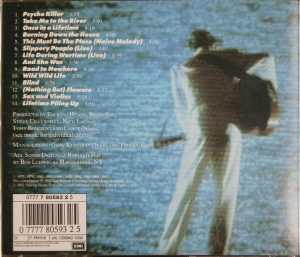 Talking Heads - The Best Of - Once In A Lifetime | EMI (0777 7 80593 2 5) - 2