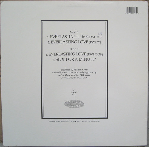 Sandra - Everlasting Love | Virgin (0-96647) - 2