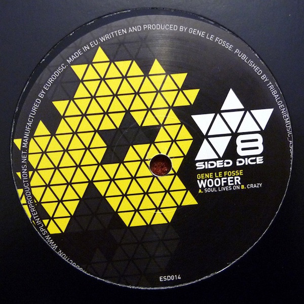 Gennaro Le Fosse - Soul Lives On / Crazy | 8 Sided Dice Recordings (ESD014) - main Gennaro Le Fosse - Soul Lives On / Crazy | 8 Sided Dice Recordings (ESD014) - main