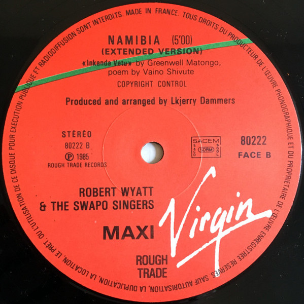 Robert Wyatt With SWAPO Singers - The Wind Of Change | Virgin (80222) - 4