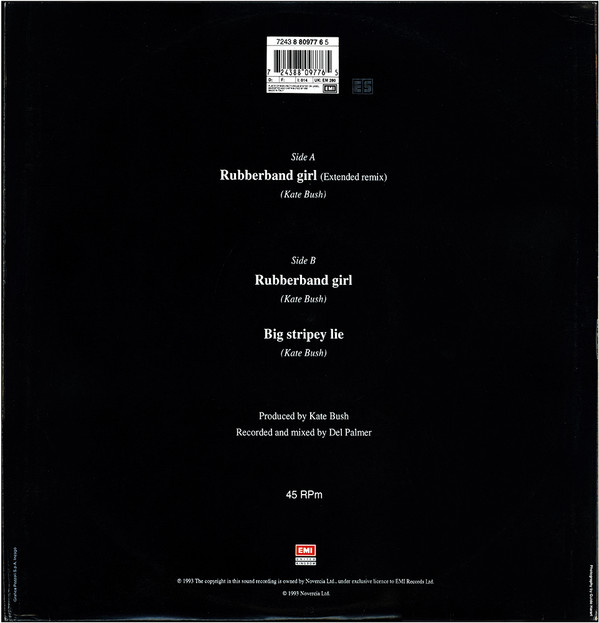 Kate Bush - Rubberband Girl | EMI United Kingdom (7243 8 80977 6 5) - 2