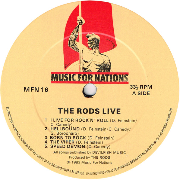 The Rods - Live | Music For Nations (MFN 16) - 3 The Rods - Live | Music For Nations (MFN 16) - 3