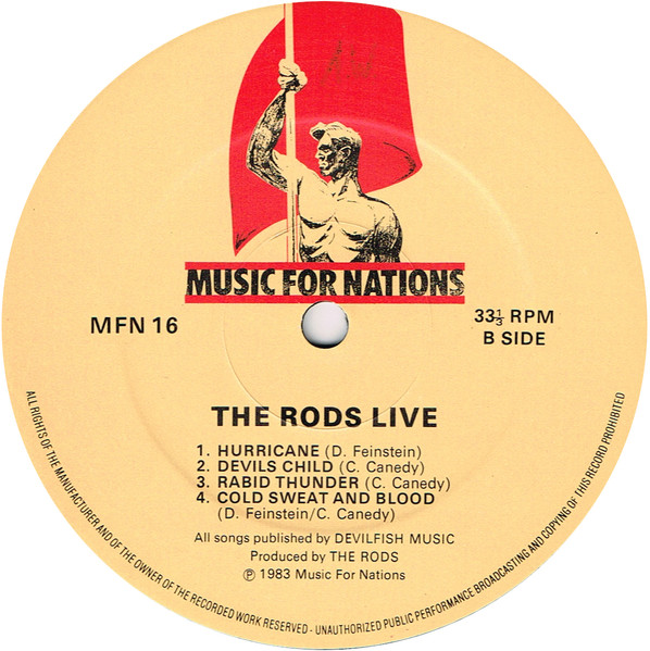 The Rods - Live | Music For Nations (MFN 16) - 4 The Rods - Live | Music For Nations (MFN 16) - 4