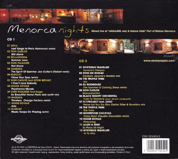 Max Berti - Menorca Nights | La EMPRESA del Disco (EDD 321005-2) - 2