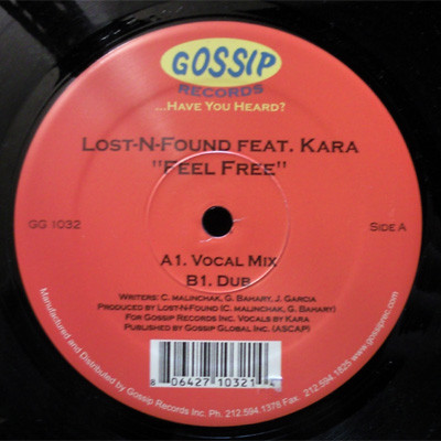 Lost & Found Feat. Kara - Feel Free | Gossip Records (GG1032)