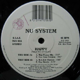 Nu System - Happy | TKN Productions (TKN 016)