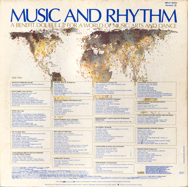 Various - Music And Rhythm | WEA (WEA K 68 045) - 4 Various - Music And Rhythm | WEA (WEA K 68 045) - 4