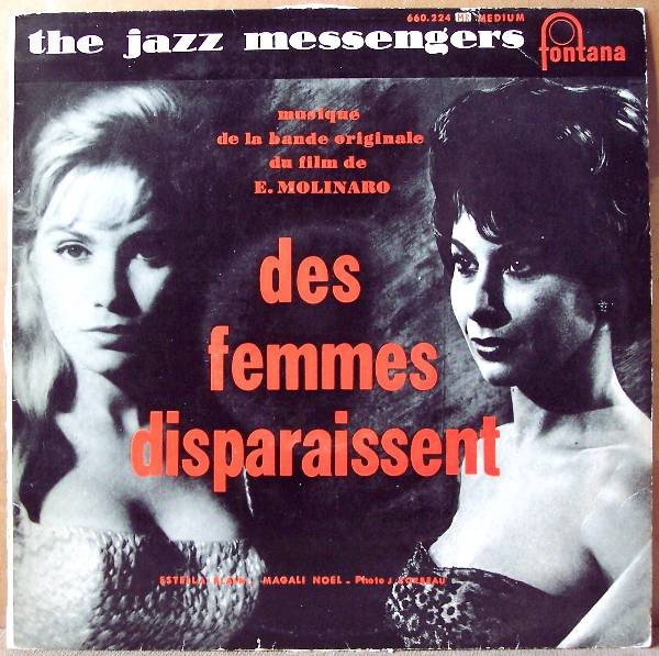 Art Blakey & The Jazz Messengers - Des Femmes Disparaissent | Fontana (660.224 MR) - main