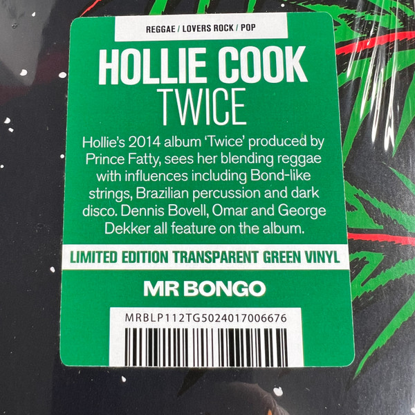 Hollie Cook - Twice | Mr Bongo (MRBLP112) - 2
