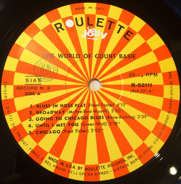 Count Basie - The World Of Count Basie - The Most Powerful Force In Jazz (2) | Roulette (R 52111/2) - 3