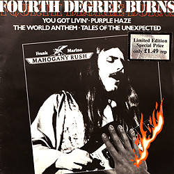 Frank Marino & Mahogany Rush - Fourth Degree Burns | CBS (S CBS 12 8637)