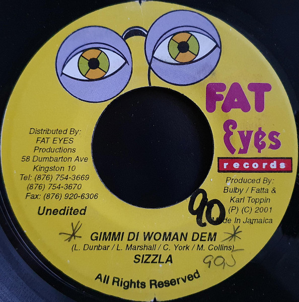 Sizzla - Gimmi Di Woman Dem | Fat Eyes Records (none) - main Sizzla - Gimmi Di Woman Dem | Fat Eyes Records (none) - main