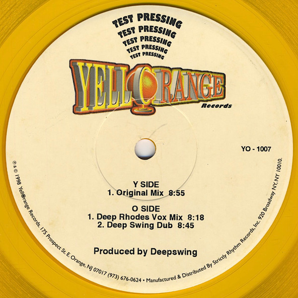 Sunkids Featuring Chance - Rescue Me | Yellorange (YO - 1007) - main