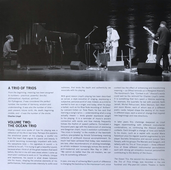 Charles Lloyd - Trios: Ocean | Blue Note (B003499101) - 2