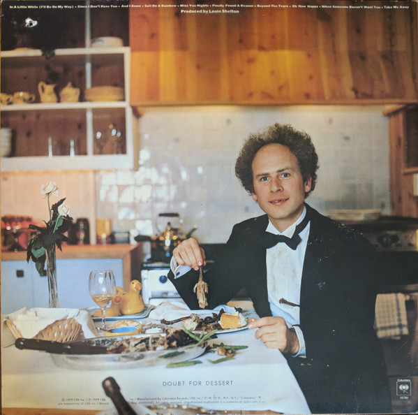 Art Garfunkel - Fate For Breakfast | Columbia (JC 35780) - 2