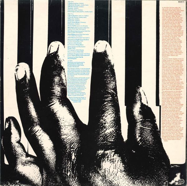 Erwin Helfer - Boogie Piano Chicago Style | Big Bear Records (BEAR 11) - 2 Erwin Helfer - Boogie Piano Chicago Style | Big Bear Records (BEAR 11) - 2