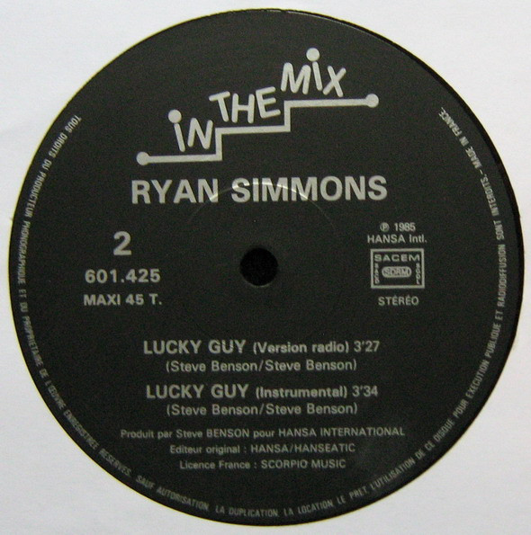 Ryan Simmons - Lucky Guy | In The Mix (601 425) - 4 Ryan Simmons - Lucky Guy | In The Mix (601 425) - 4