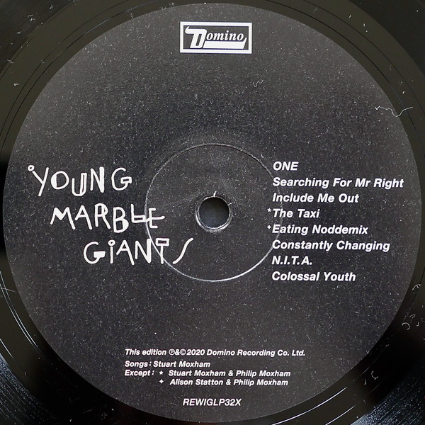 Young Marble Giants - Colossal Youth / Loose Ends And Sharp Cuts | Domino (REWIGLP32X) - 3