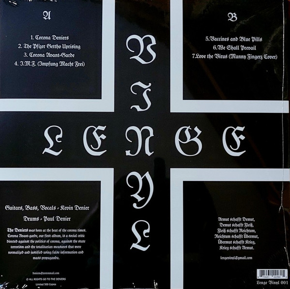 The Deniers - Corona Avant Garde | Lenge Vinyl (001) - 2