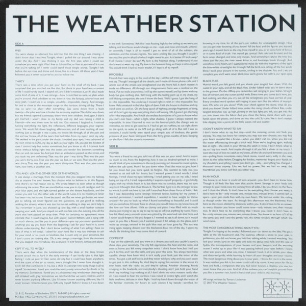 The Weather Station - The Weather Station | Paradise Of Bachelors (PoB-035) - 2 The Weather Station - The Weather Station | Paradise Of Bachelors (PoB-035) - 2