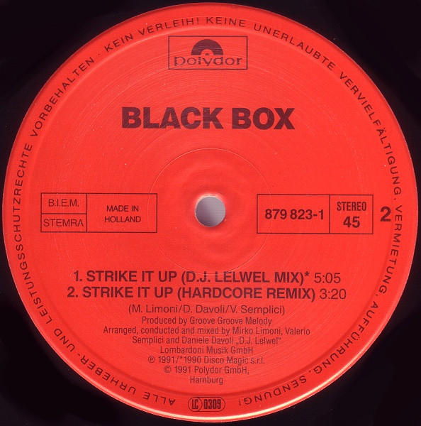 Black Box - Strike It Up | Polydor (879 823-1) - 4 Black Box - Strike It Up | Polydor (879 823-1) - 4