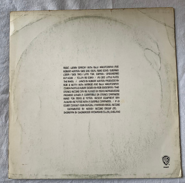 Jerry Garcia - Garcia | Warner Bros. Records (K46139) - 2 Jerry Garcia - Garcia | Warner Bros. Records (K46139) - 2