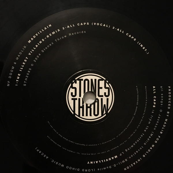 Madvillain - Curls & All Caps | Stones Throw Records (STH2085) - 3 Madvillain - Curls & All Caps | Stones Throw Records (STH2085) - 3