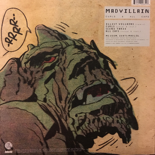 Madvillain - Curls & All Caps | Stones Throw Records (STH2085) - 2 Madvillain - Curls & All Caps | Stones Throw Records (STH2085) - 2