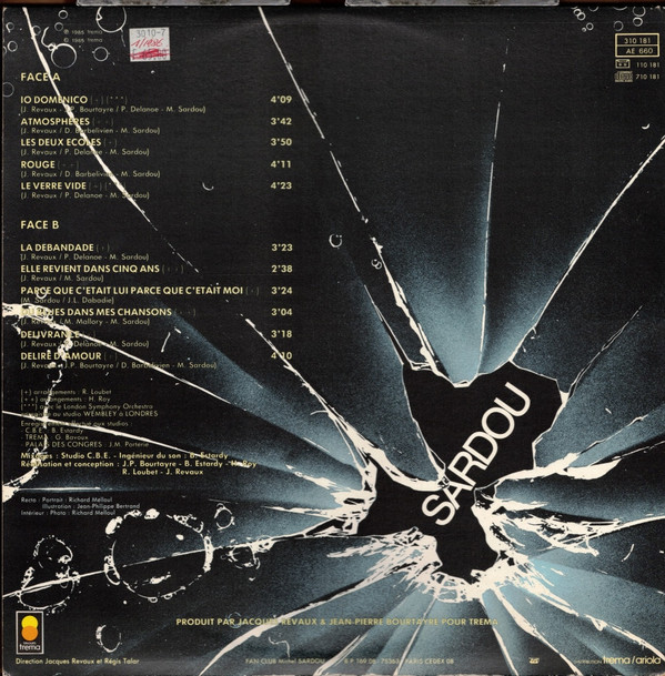 Michel Sardou - Io Domenico | Trema (310 181) - 4