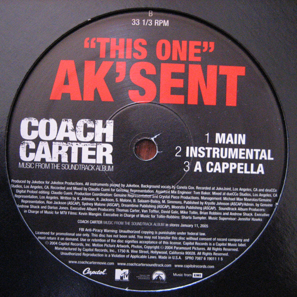 Twista Featuring Faith Evans / Ak'Sent - Hope / This One | Capitol Records (SPRO 7087 6 19011 1 5) - 3 Twista Featuring Faith Evans / Ak'Sent - Hope / This One | Capitol Records (SPRO 7087 6 19011 1 5) - 3