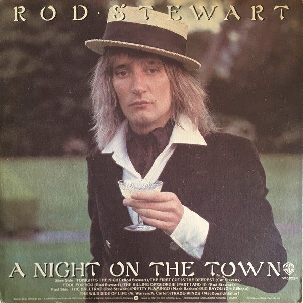 Rod Stewart - A Night On The Town | Warner Bros. Records (w56234) - 2 Rod Stewart - A Night On The Town | Warner Bros. Records (w56234) - 2