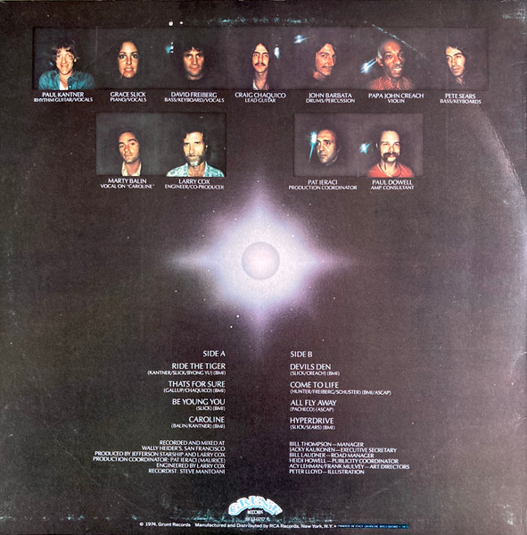Jefferson Starship - Dragon Fly | Grunt (BFL1-0717) - 2 Jefferson Starship - Dragon Fly | Grunt (BFL1-0717) - 2