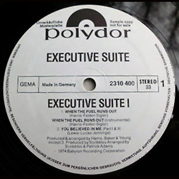 Executive Suite - Executive Suite 1 | Polydor (2310 400) - main