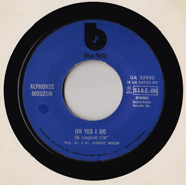 Alphonse Mouzon - Funky Snakefoot / Oh Yes I Do | Blue Note (UA 35950) - 4