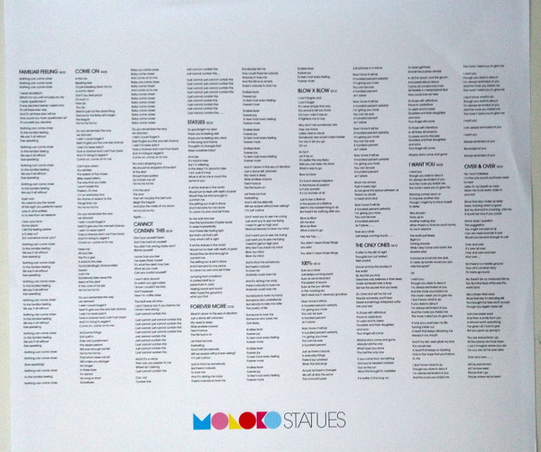 Moloko - Statues | Music On Vinyl (MOVLP2460) - 2