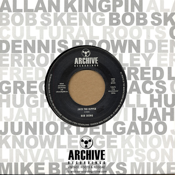Bob Skeng - Jack The Ripper / African Children | Archive Recordings (AR7-018) - main Bob Skeng - Jack The Ripper / African Children | Archive Recordings (AR7-018) - main