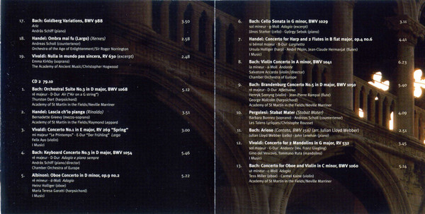 Various - Baroque Adagios | Decca (470 460-2) - 3 Various - Baroque Adagios | Decca (470 460-2) - 3