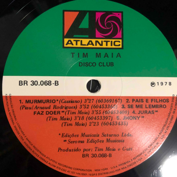 Tim Maia - Disco Club | Mr Bongo (MRBLP156) - 4