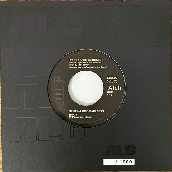 Alchemist , HIT-BOY - Slipping Into Darkness | ALC Records (ALC-7018) - 2 Alchemist , HIT-BOY - Slipping Into Darkness | ALC Records (ALC-7018) - 2