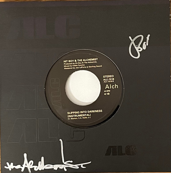 Alchemist , HIT-BOY - Slipping Into Darkness | ALC Records (ALC-7018)