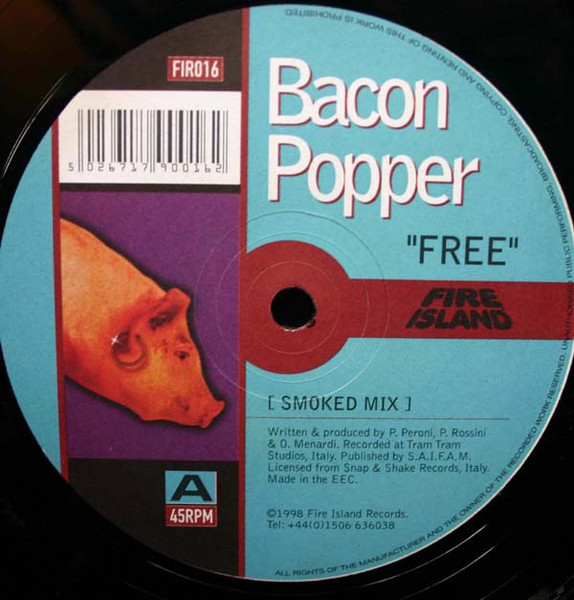 Bacon Popper - Free / Funk 2001 | Fire Island Records (FIR016) - main
