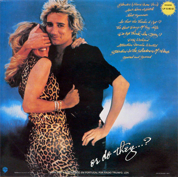 Rod Stewart - Blondes Have More Fun | Warner Bros. Records (LP-S-65-62) - 2