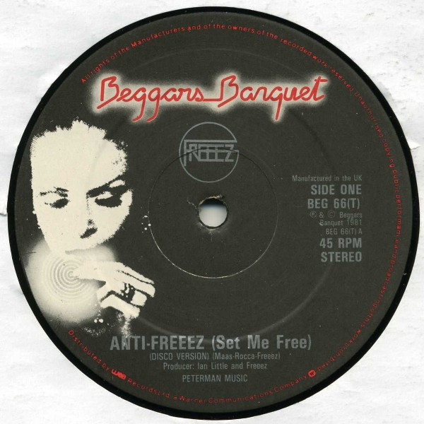 Freeez - Anti-Freeez (Set Me Free) | Beggars Banquet (BEG 66(T))